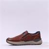 Rieker Men Rudi Slip On Shoe - Brown Leather